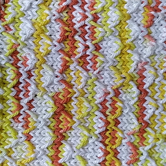 Hand Knit Baby Bib - Picture 3 of 5